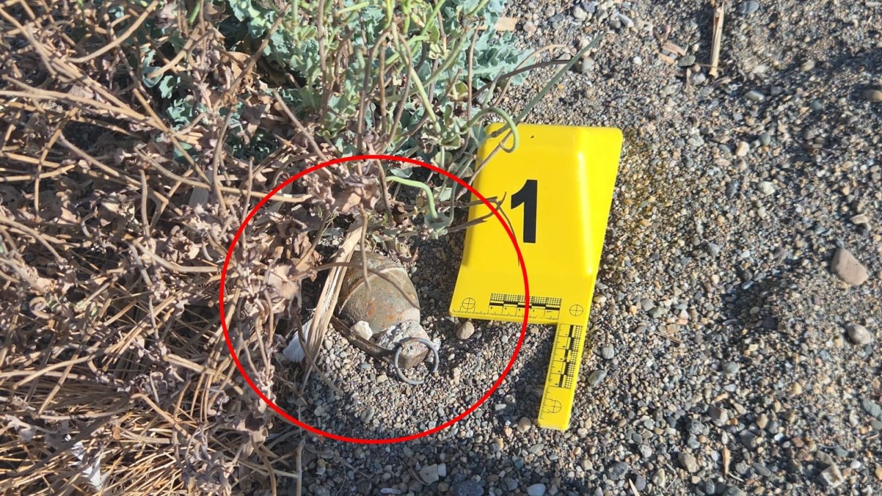 İznik Gölü sahilinde bulunan el bombası imha edildi