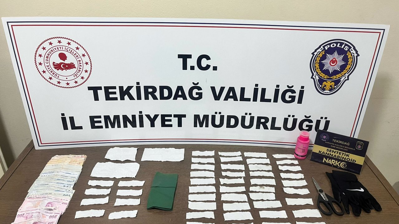 Tekirdağ’da uyuşturucu operasyonu: 1’i hükümlü 11 şüpheli tutuklandı
