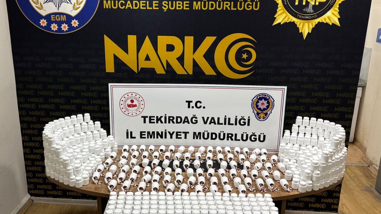 Tekirdağ'da uyuşturucu operasyonunda 7 tutuklama