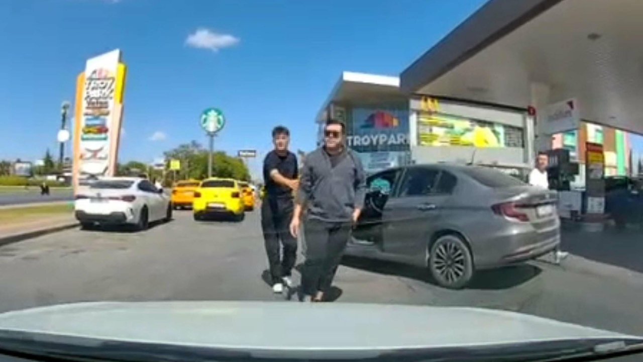 Trafikte tartıştığı sürücünün üzerine yürümüştü; ehliyetine el konuldu