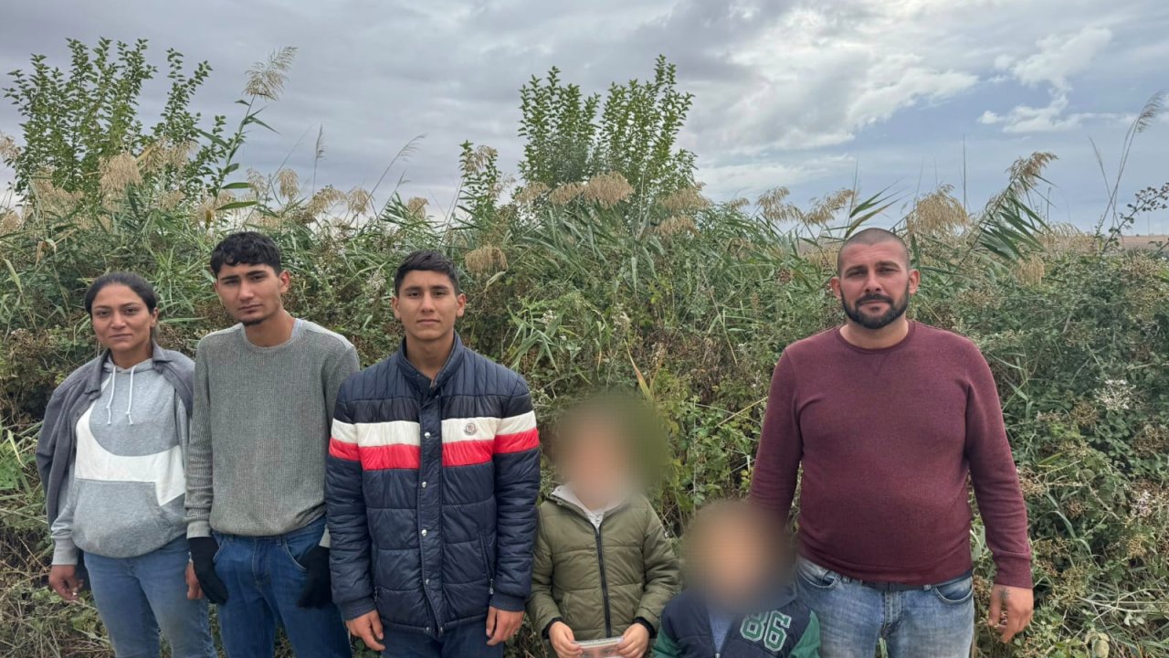 Edirne'de 6 kaçak göçmen yakalandı