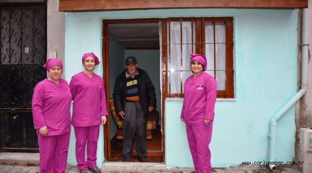 Süleymanpaşa Belediyesi evde bakım hizmetine başladı