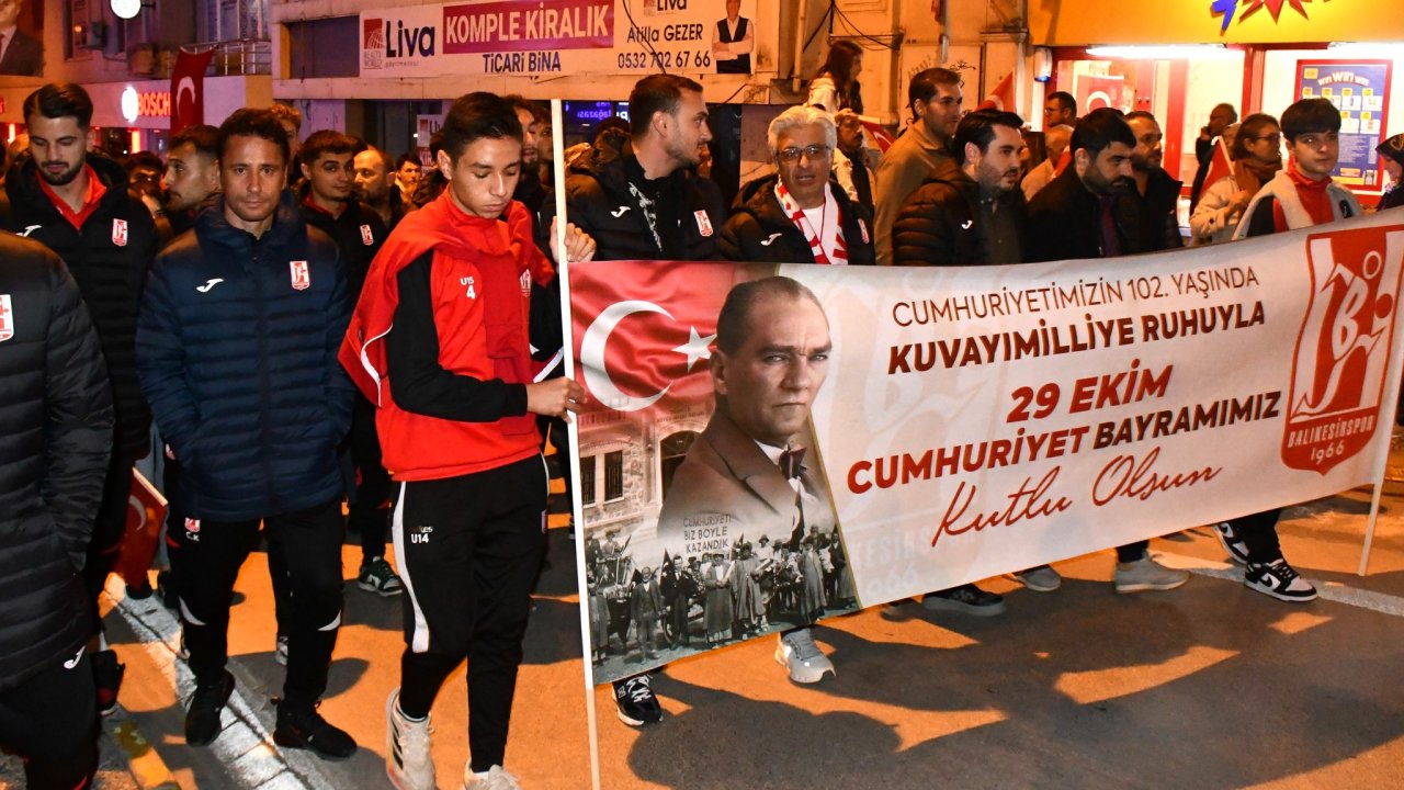 Balıkesirspor'da cumhuriyet coşkusu