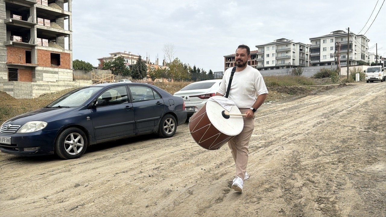 Davullu- manili bozuk yol tepkisi