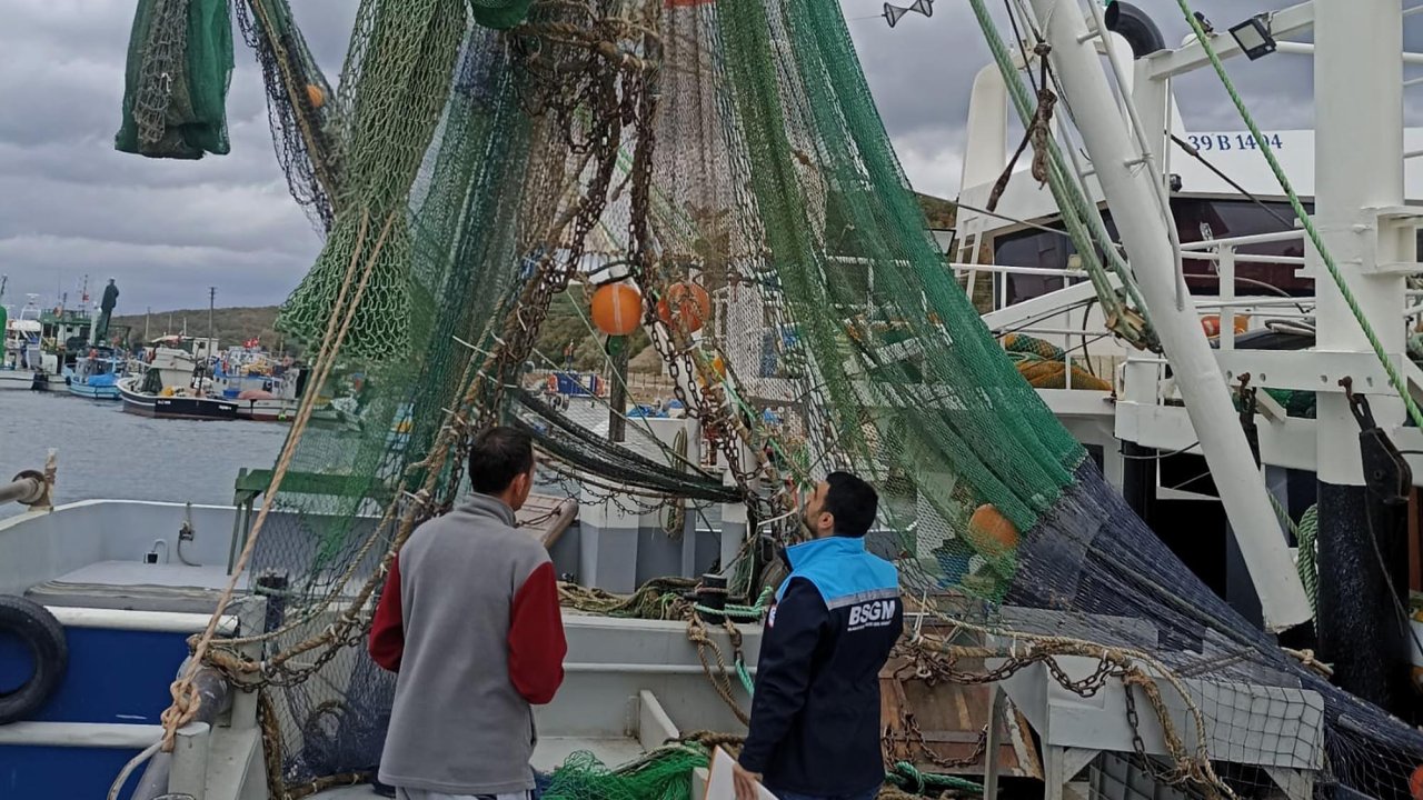 Kırklareli'de balıkçılar denetlendi