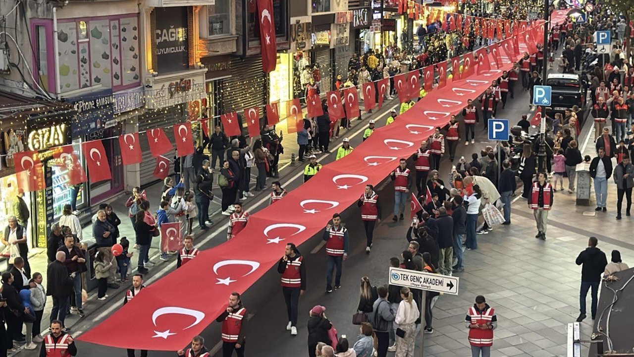 Trakya'da 29 Ekim Cumhuriyet Bayramı coşkuyla kutlandı