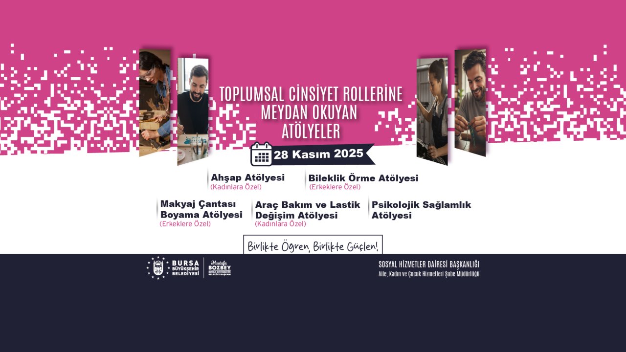 Bursa’da şiddete karşı eşitlik hareketi