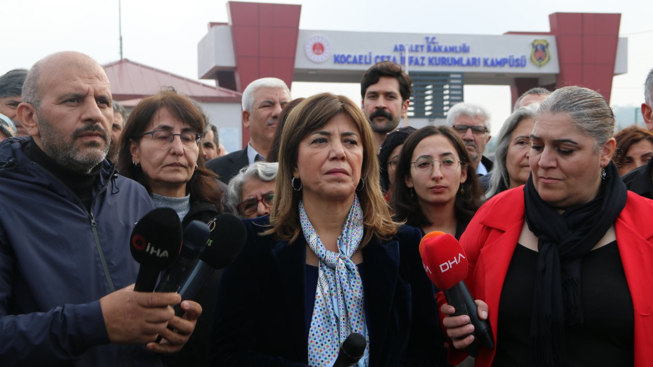 DEM Parti'li Beştaş, Figen Yüksekdağ’ı ziyaret etti: Hemen özgürlük diyoruz