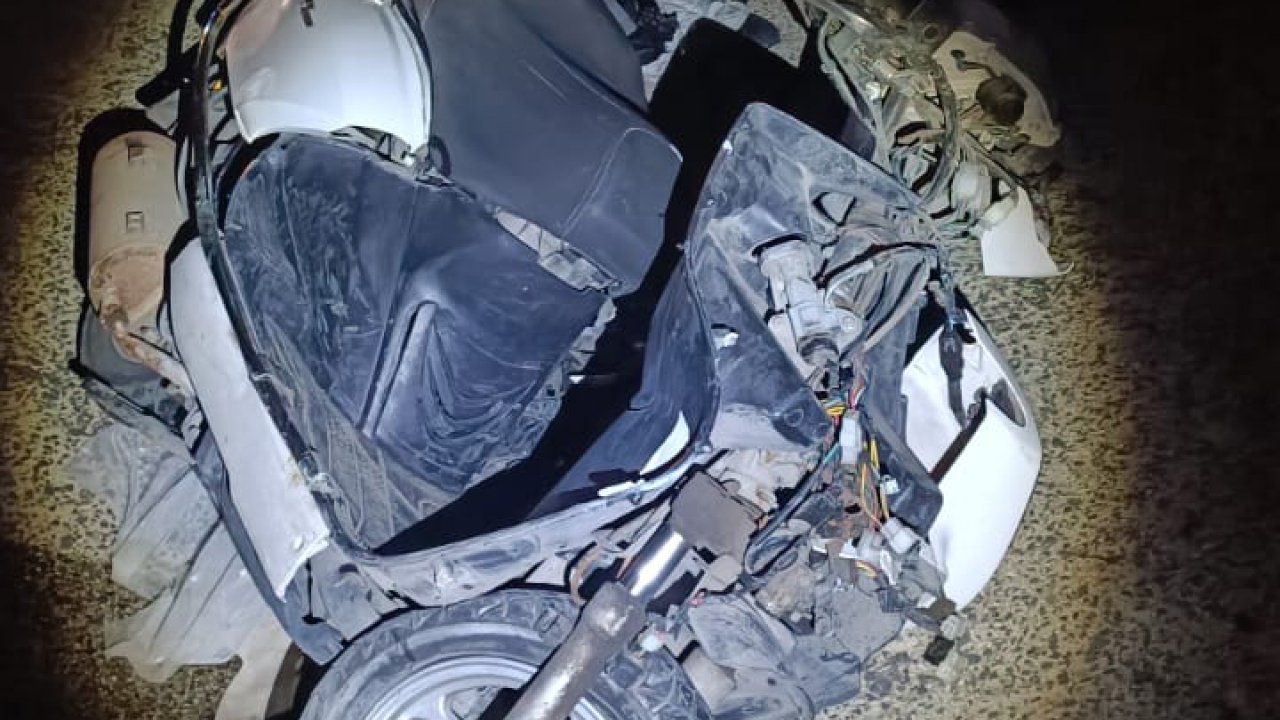Edirne'de refüje çarpıp, devrilen motosikletin sürücüsü ağır yaralandı