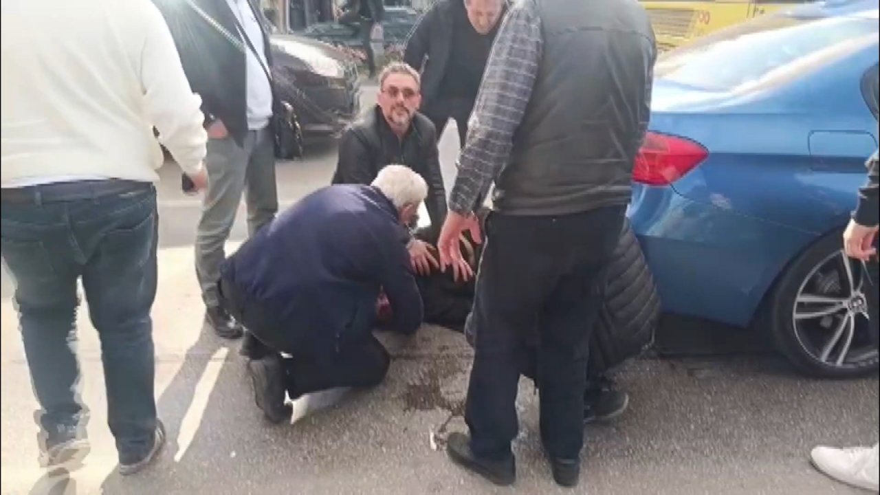 Otomobiliyle kaza yaptı, şokunu atlatamadan bu kez de taksiye çarptı
