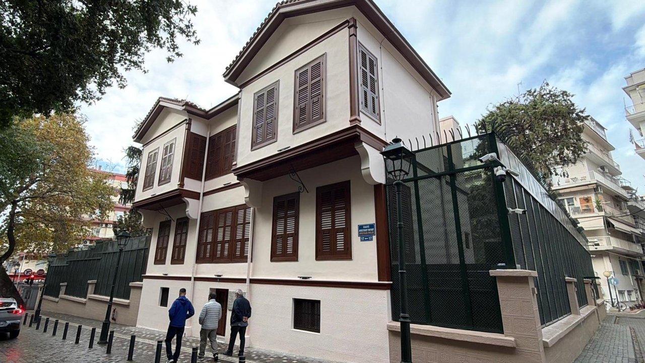 Restore edilen Atatürk'ün Selanik'te doğduğu ev, Bakan Ersoy'un katıldığı törenle açıldı / Ek fotoğraflar