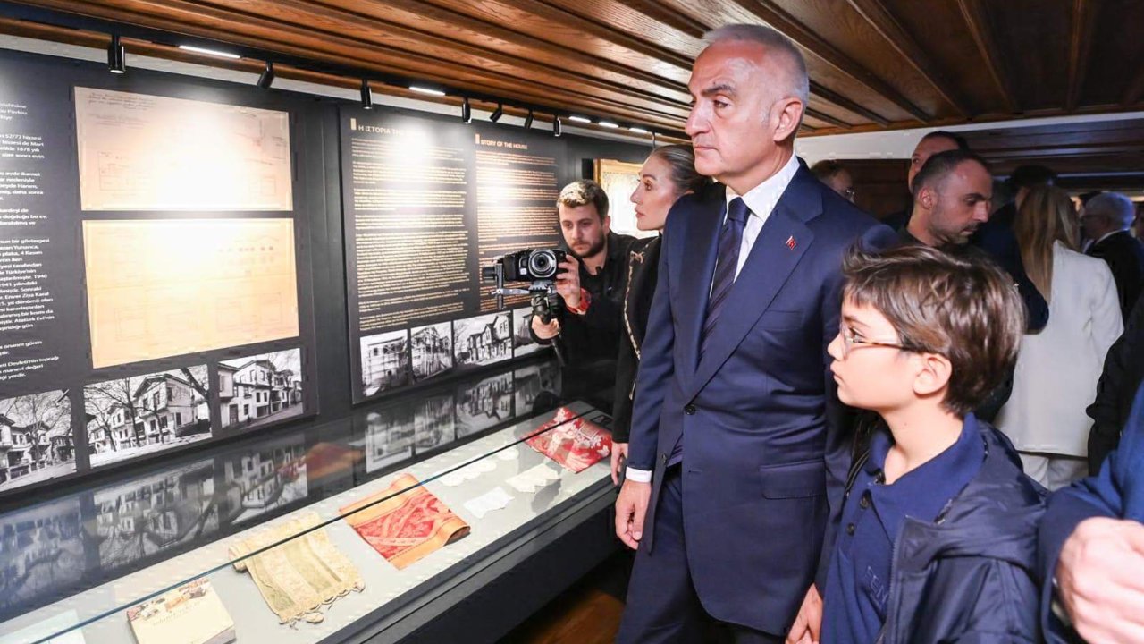 Restore edilen Atatürk'ün Selanik'te doğduğu ev, Bakan Ersoy'un katıldığı törenle açıldı
