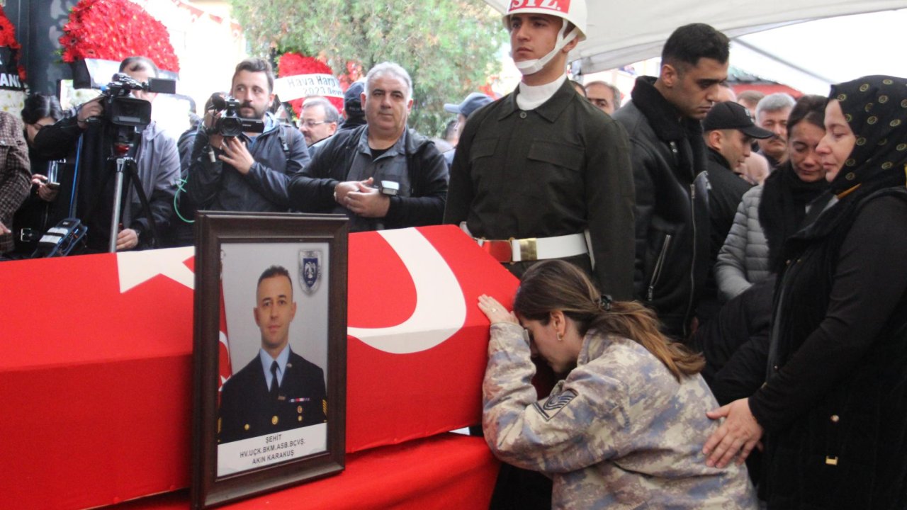 Şehit Astsubay Başçavuş Akın Karakuş, Sakarya'da son yolculuğuna uğurlandı