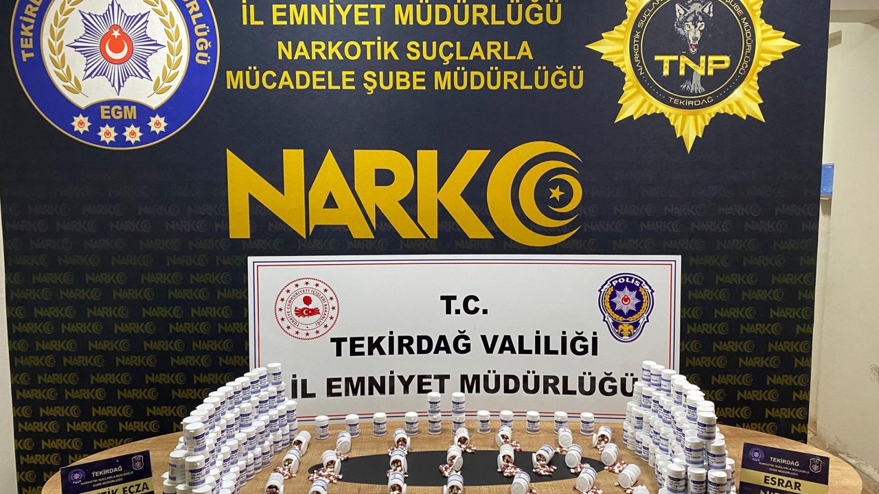 Tekirdağ'da uyuşturucu operasyonunda 11 tutuklama
