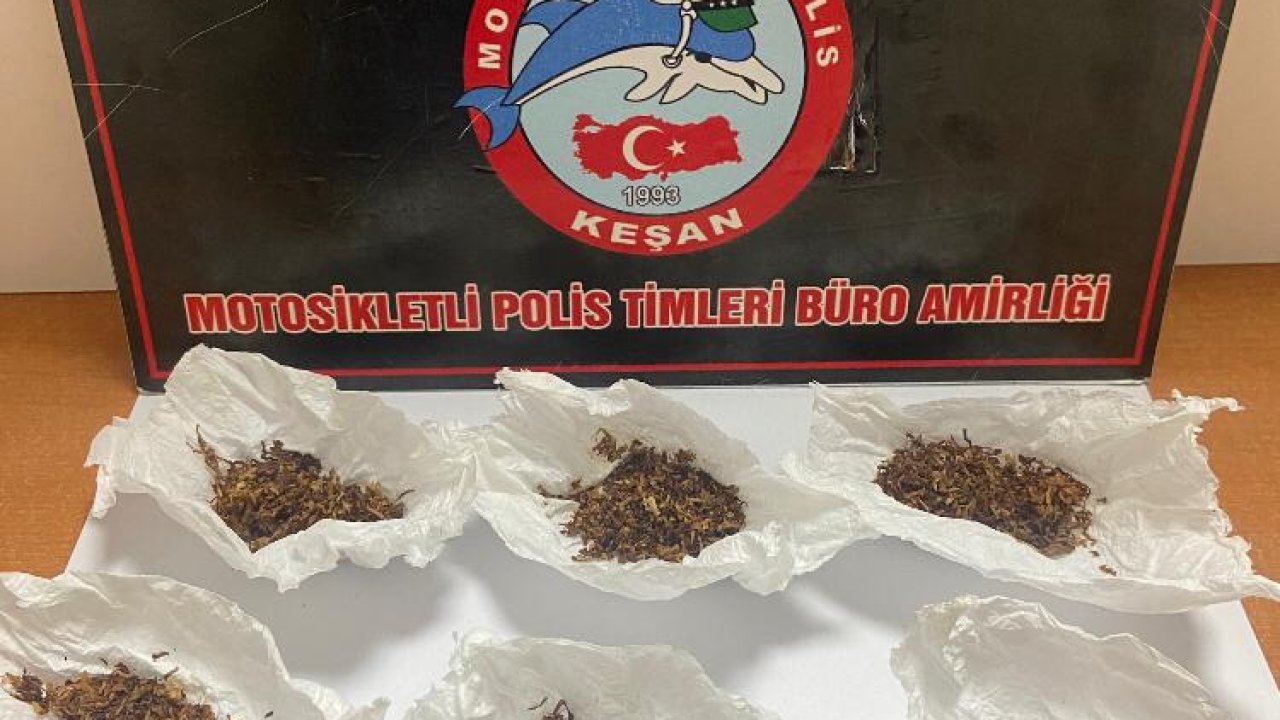 Üzerinde uyuşturucuyla yakalanan şüpheliye gözaltı