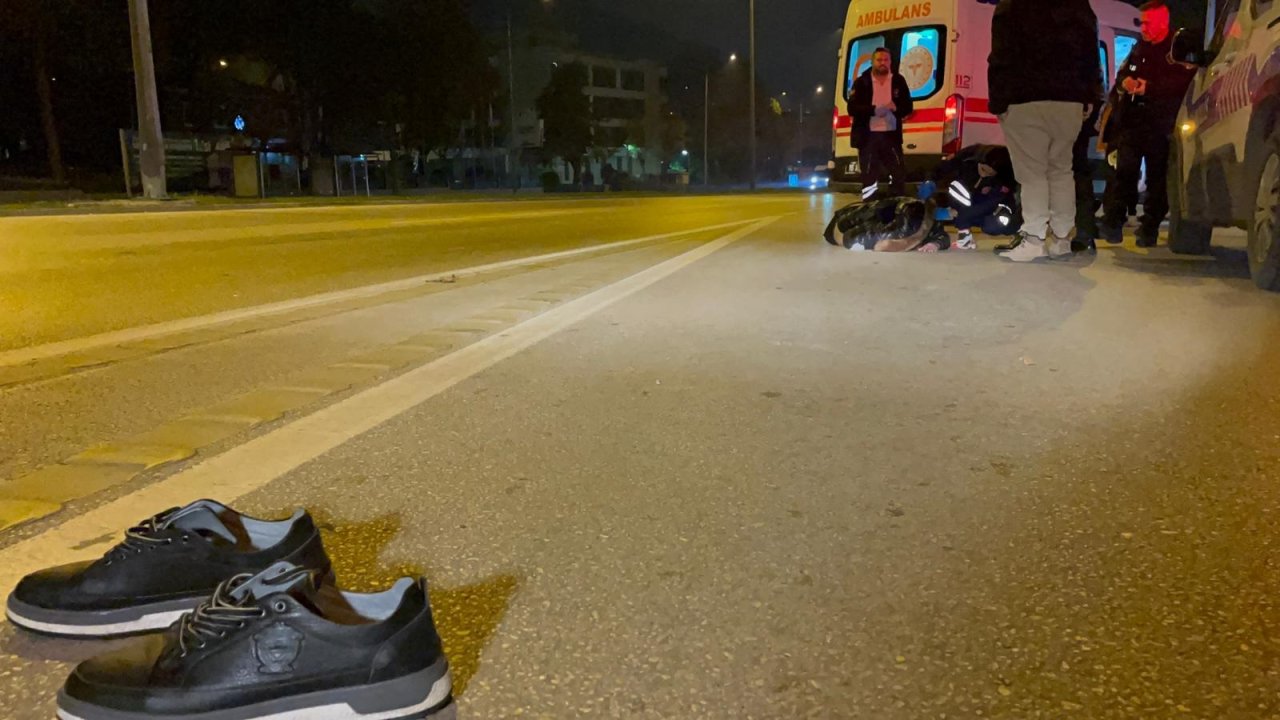 Bursa'da üst geçidi kullanmayan yayaya otomobil çarptı