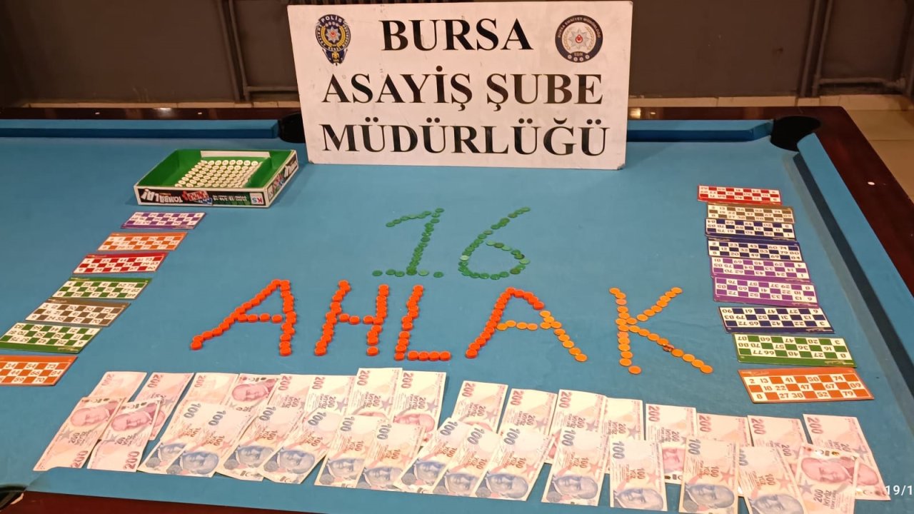 Bursa'nın 3 ilçesinde asayiş uygulaması: aranan 4 kişi yakalandı