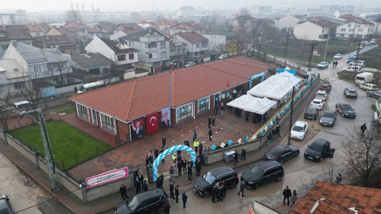 İnegöl'ün ilk özel eğitim anaokulu açıldı