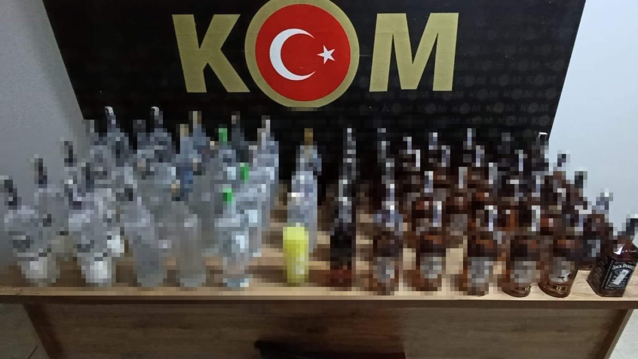 Sakarya'da kaçak içki ve ruhsatsız silah operasyonu: 1 gözaltı