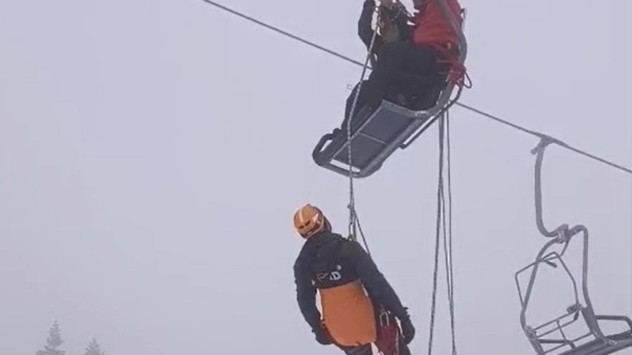 Uludağ’da gerçeğini aratmayan ‘kurtarma’ tatbikatı