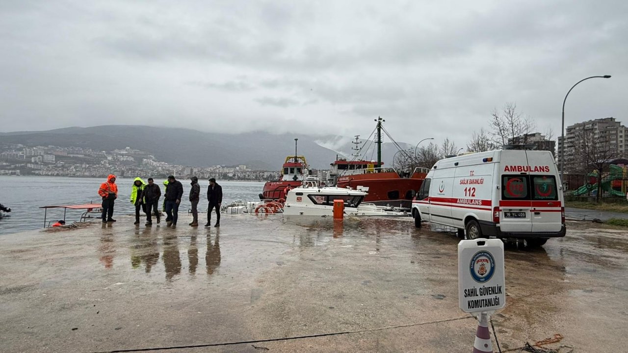 Bursa'da denizde erkek cesedi bulundu