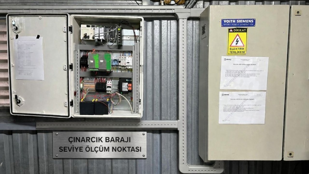 Çınarcık Barajı'na teknolojik takip