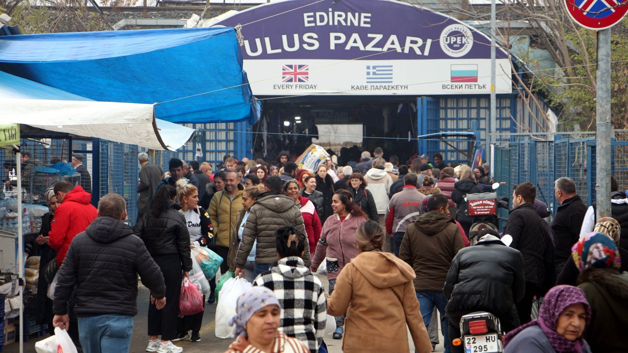Edirne’de Bulgar ve Yunan turistlerin gözdesi Ulus Pazarı yerine Balkan Pazarı kurulacaık