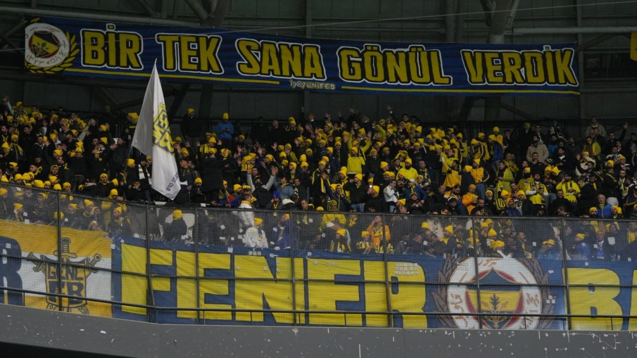 Fenerbahçe’den Kocaeli deplasmanında taraftarına sarı bere