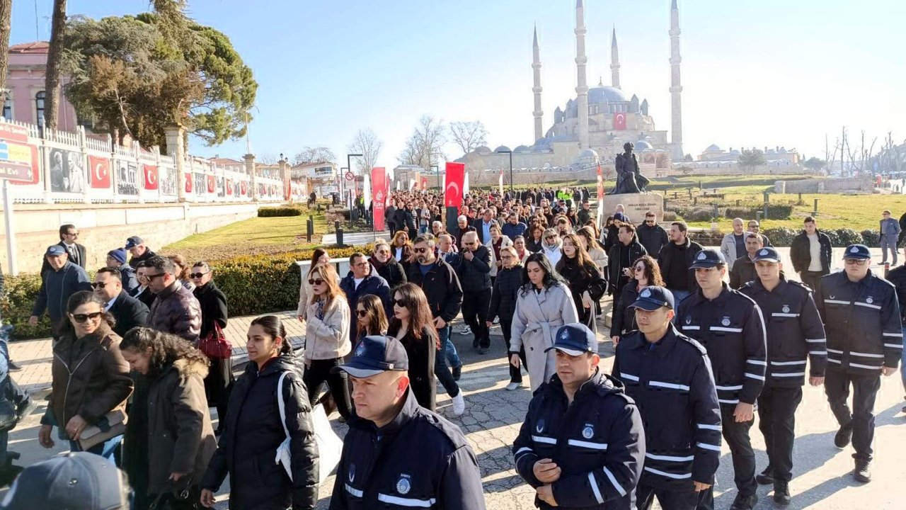 Edirne Belediyesi'nin kuruluşunun 159'uncu yılı kutlandı