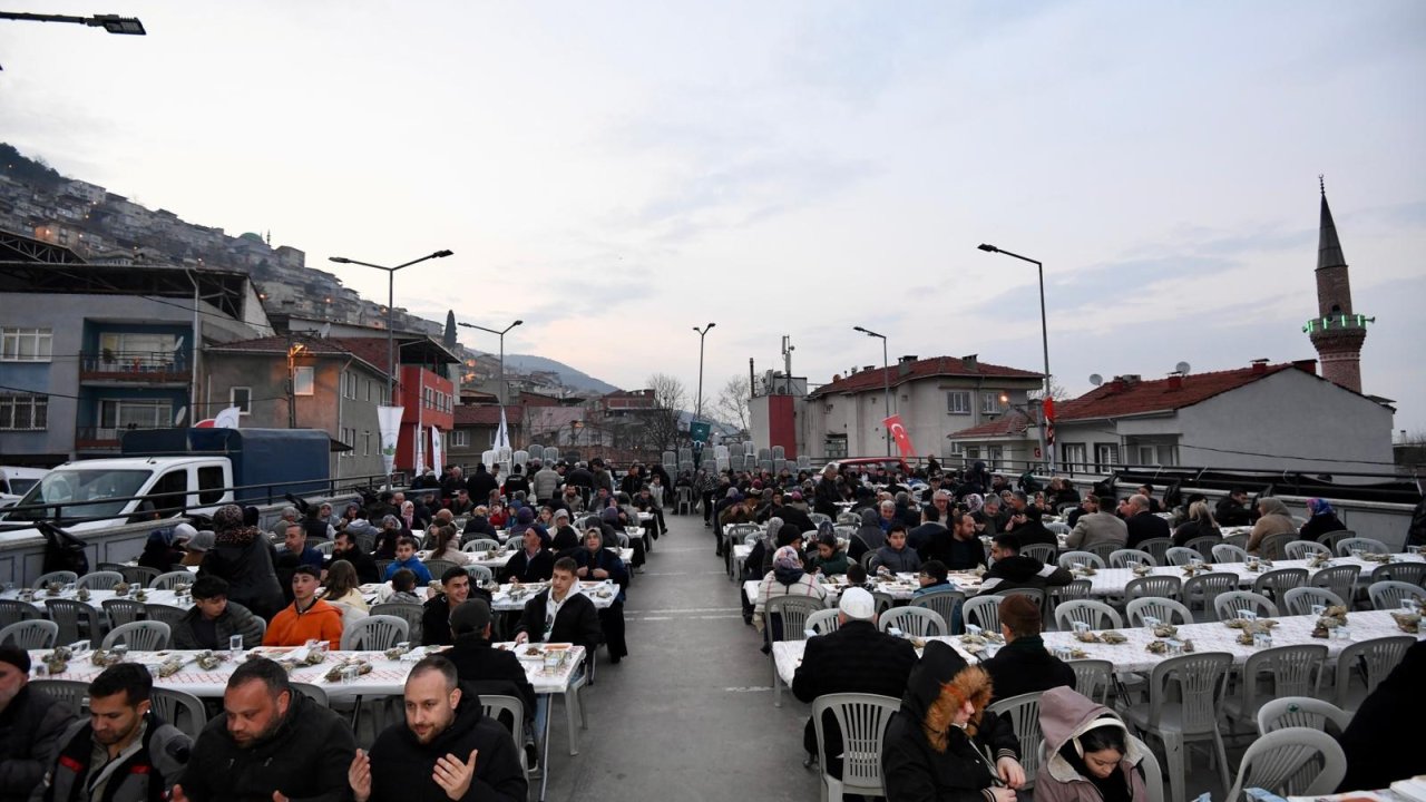 Osmangazi Belediyesi’nden İvazpaşa’da gönül sofrası