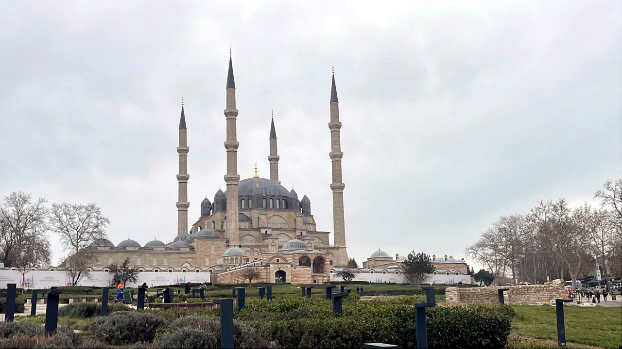 Selimiye'de 4 yıl aranın ardından ilk bayram namazı