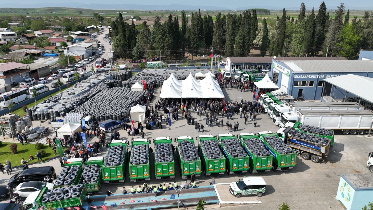 Bursa Büyükşehir Belediyesi’nin Damla Sulama Borusu Üretim Tesisi’ne uluslararası ödül