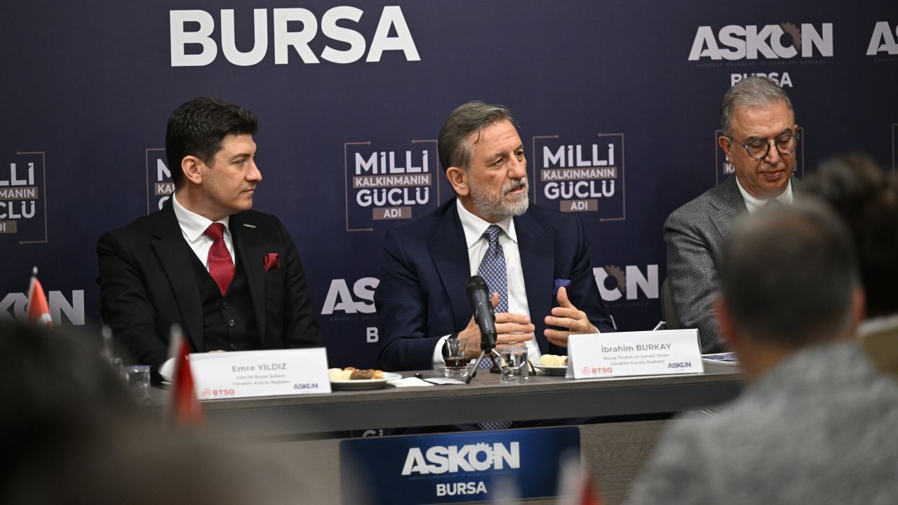 BTSO Başkanı Burkay: Dünyayı doğru okuyanlar gelecekte söz sahibi olacak