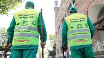 Bursa’nın UNESCO Dünya Mirası Listesi'ndeki tarihi alanlarına özel temizlik ekibi