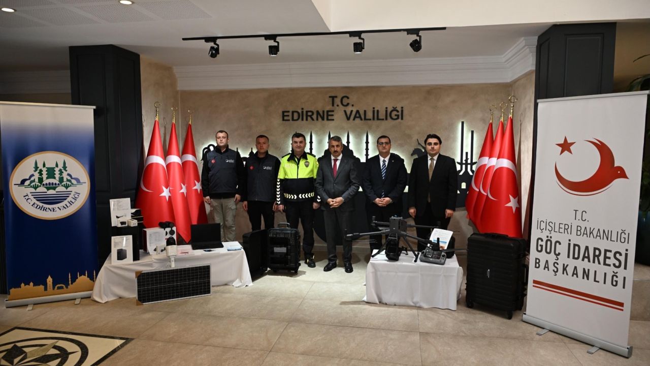 Edirne’de polise yeni nesil İHA desteği