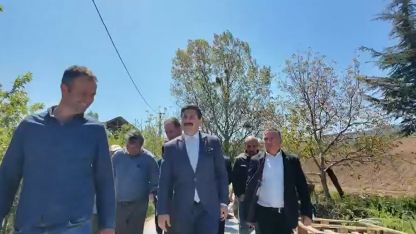 Yenişehir Belediye Başkanı Özel kırsal mahallerde incelemede bulundu